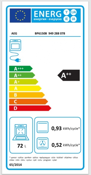 BP6150B PNC 949 288 078 7000 Multifunktionsbackofen mit PizzaExpert Funktion / Einbaubackofen / WLAN-fähig / Pyrolytische Selbstreinigung / Schwarz